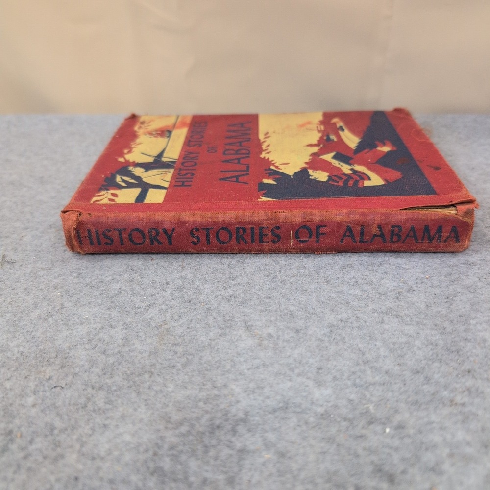History Stories of Alabama L. Lamar Matthews 1952 Hardcover Illustrated Book - Picture 2 of 7